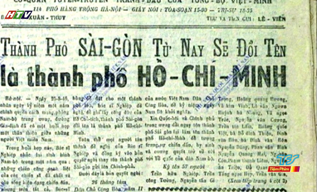 "TP. Hồ Chí Minh - Nửa thế kỷ mang tên Người" - Tập 1 - Ảnh 1.