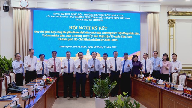 "Đã nói phải làm, đã hứa phải giữ lời" - TP. Hồ Chí Minh ký kết quy chế phối hợp, nâng cao hiệu quả hoạt động của hệ thống chính trị - Ảnh 7.