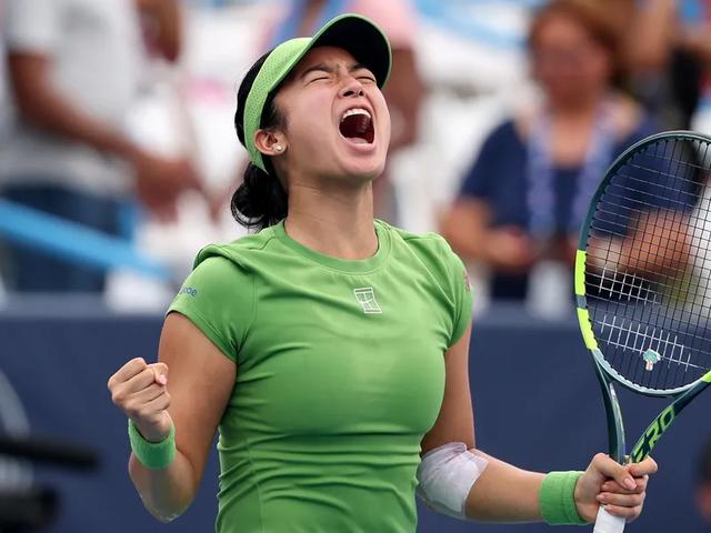 Alexandra Eala lần đầu vào chung kết WTA 500 DC Open - Ảnh 1.