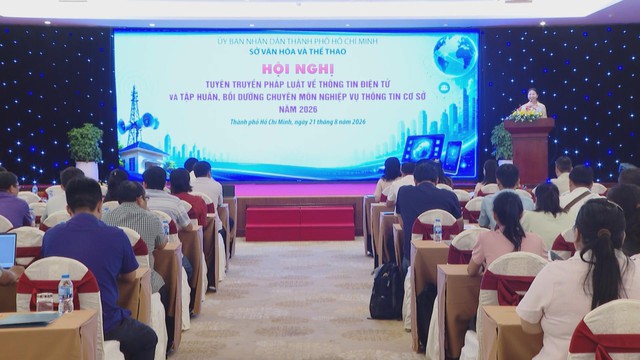 Thời sự trưa HTV ngày 22/8/2026 | Nâng chất thông tin cơ sở trong thời đại số - Ảnh 1.