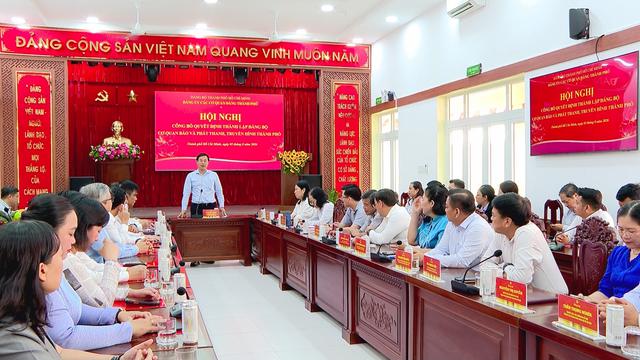 Hội nghị công bố quyết định thành lập Đảng bộ Cơ quan Báo và Phát thanh, Truyền hình TP. Hồ Chí Minh, nhiệm kỳ 2025 - 2030 - Ảnh 1.