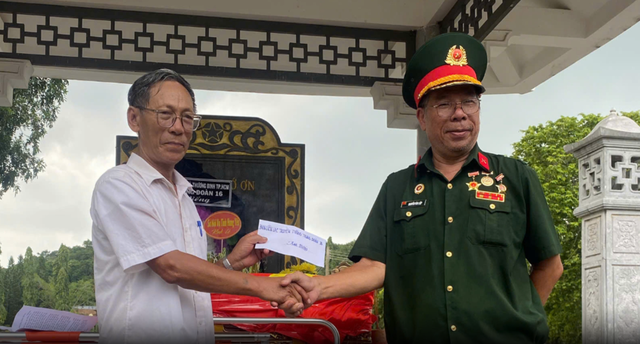 Đưa hài cốt liệt sĩ Chu Văn Tuyết về quê hương sau 57 năm hy sinh - Ảnh 4.