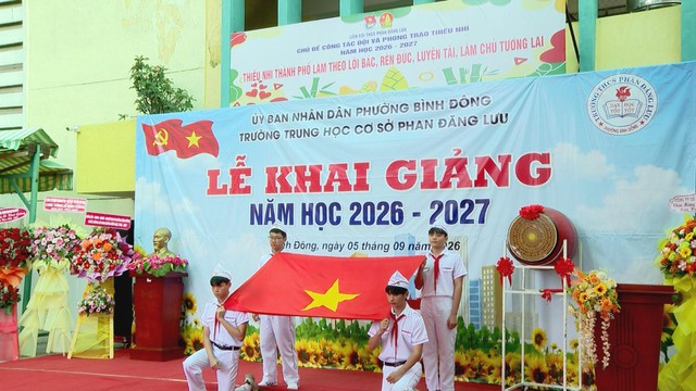 Thời sự trưa HTV ngày 6/9/2026 | Trường THPT chuyên Lê Hồng Phong khai giảng năm học 2026 - 2027- Ảnh 2.