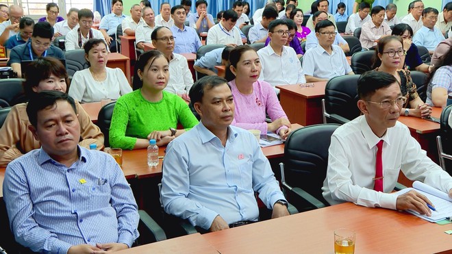 Đảng ủy phường Tam Bình: Bộ máy tinh gọn, hoạt động hiệu quả từ thực hiện Nghị quyết 18 - Ảnh 1.