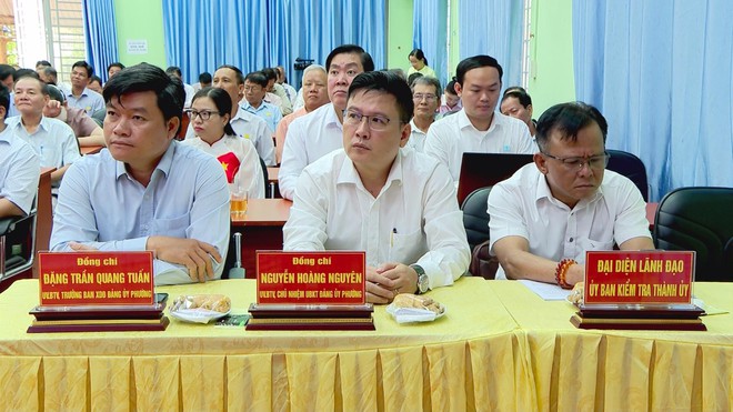 Đảng ủy phường Tam Bình: Bộ máy tinh gọn, hoạt động hiệu quả từ thực hiện Nghị quyết 18 - Ảnh 2.