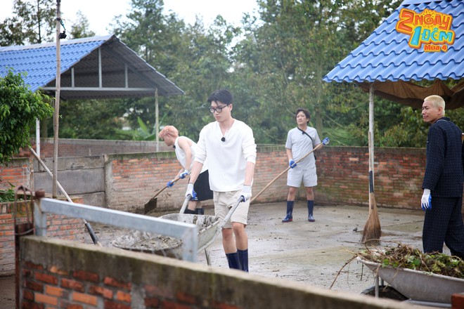 Kiều Minh Tuấn sợ “tím mặt”, Rhyder ra dáng chuẩn anh nông dân - Ảnh 4.