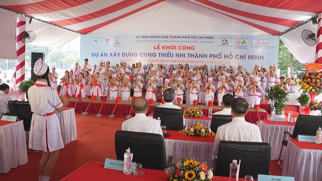 Khởi công Cung thiếu nhi TP. Hồ Chí Minh hơn 1.124 tỷ đồng - Ảnh 1.
