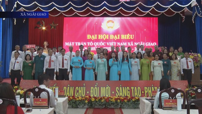 Xã Ngãi Giao nỗ lực phát huy vai trò nòng cốt trong xây dựng khối đại đoàn kết toàn dân - Ảnh 3.