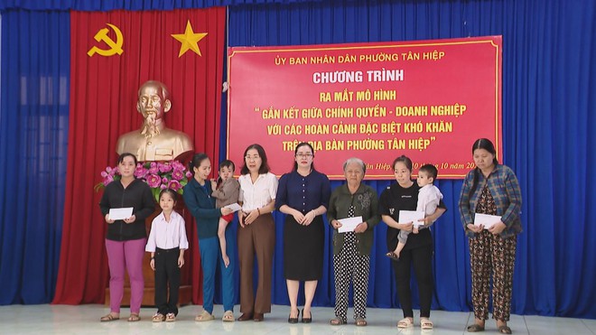 “Gắn kết giữa chính quyền - doanh nghiệp với hoàn cảnh khó khăn” - Mô hình đậm nét nhân văn tại phường Tân Hiệp- Ảnh 5.