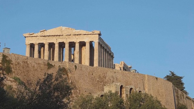 Đền Parthenon khoe vẻ đẹp nguyên gốc sau thời gian trùng tu - Ảnh 3.