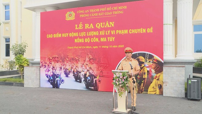 Ra quân bảo đảm an ninh, an toàn Đại hội Đảng bộ TP. Hồ Chí Minh- Ảnh 1.
