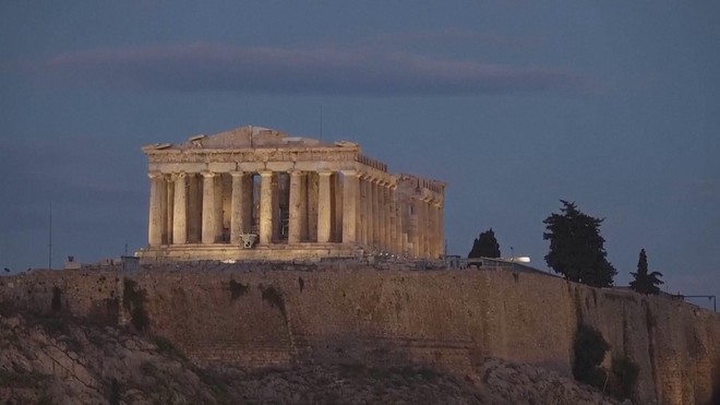 Đền Parthenon khoe vẻ đẹp nguyên gốc sau thời gian trùng tu - Ảnh 1.