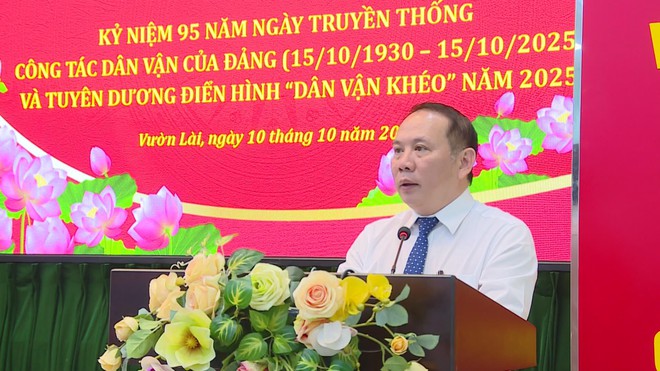 Phường Vườn Lài tuyên dương điển hình dân vận khéo - Ảnh 1.