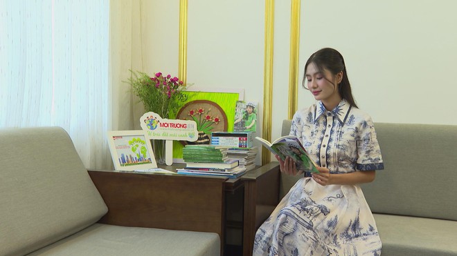 Hoa hậu Môi trường Thế giới 2023 Nguyễn Thanh Hà: Người trẻ sống đẹp là cống hiến bền bỉ - Ảnh 1.
