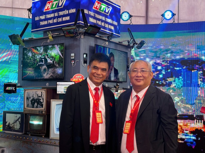 Không gian "Tháp đa truyền thông HTV" tại Triển lãm thành tựu Báo chí - Xuất bản - Ảnh 8.