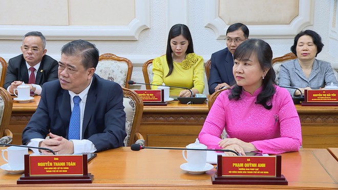 Lãnh đạo TP. Hồ Chí Minh tiếp và làm việc với đoàn Đại biểu hội đồng Thành phố DaeJeon (Hàn Quốc) - Ảnh 2.