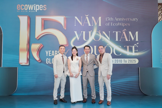 EcoWipes Việt Nam kỷ niệm 15 năm đưa sản phẩm “Made in Vietnam” vươn tầm quốc tế - Ảnh 1.