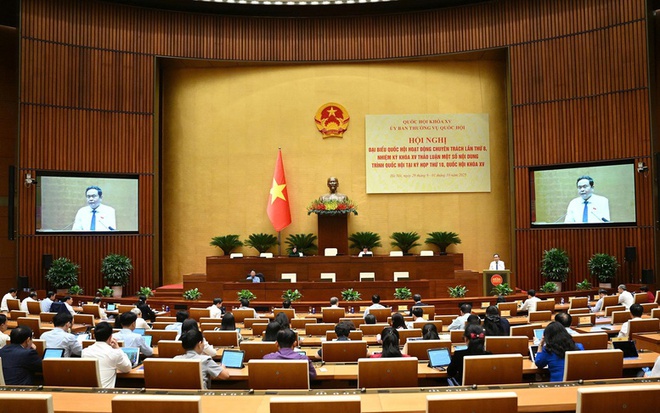 Khai mạc Kỳ họp thứ 10, Quốc hội khóa XV; đồng thời, thực hiện việc tổng kết nhiệm kỳ khóa XV - Ảnh 7.