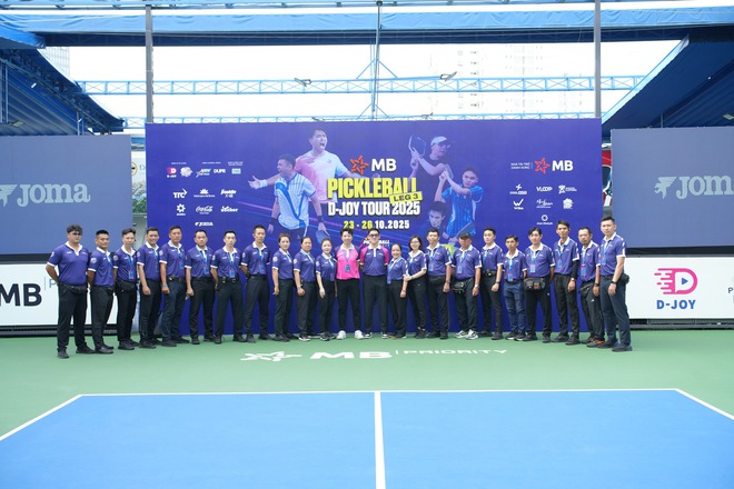 Khởi tranh chặng 3 Giải MB Pickleball D-Joy Tour 2025 - Ảnh 2.