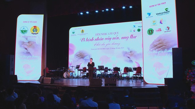 Chương trình “Hát cho yêu thương” - Chung tay vì bệnh nhân vảy nến, ung thư - Ảnh 1.