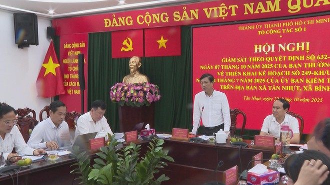 TP. Hồ Chí Minh: Tổ công tác số 1 giám sát việc vận hành chính quyền hai cấp tại các xã Bình Hưng và Tân Nhựt - Ảnh 3.
