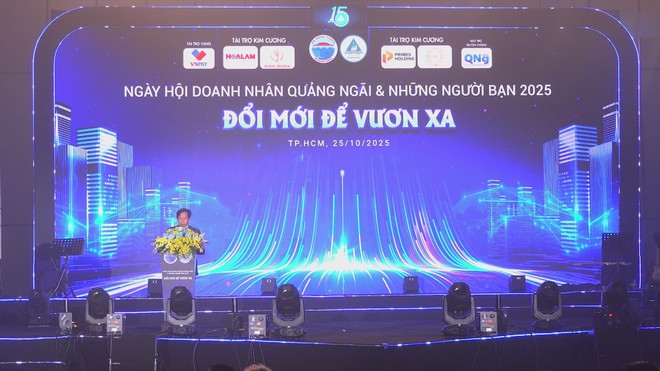 Hành trình 15 năm gắn kết của doanh nhân Quảng Ngãi tại TP. Hồ Chí Minh - Ảnh 1.