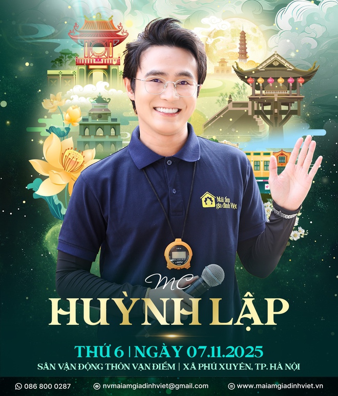 Thành Trung, Huỳnh Lập, Diệu Nhi tham gia "Mái ấm gia đình Việt" tại Hà Nội- Ảnh 4.