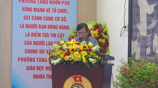 Hội Nghị Đại Biểu Công Đoàn Phường Tăng Nhơn Phú Lần Thứ I: Đề Ra 9 Chỉ Tiêu và 6 Nhiệm Vụ Cho Nhiệm Kỳ 2025 - 2030 - Ảnh 3.