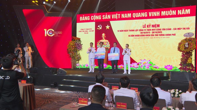 10 năm Cảng Tân Cảng – Cái Mép Thị Vải: Dấu ấn phát triển và ghi nhận từ Chính phủ - Ảnh 8.