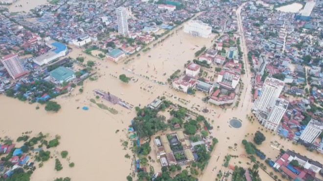 Thái Nguyên: Nhiều nơi vẫn bị ngập sâu và cô lập - Ảnh 1.