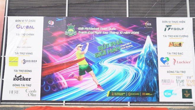 Nhiều dấu ấn đáng nhớ tại Giải Pickleball Toàn quốc - Cúp Ngôi Sao tháng 10/2025- Ảnh 1. Nhiều dấu ấn đáng nhớ tại Giải Pickleball Toàn quốc - Cúp Ngôi Sao tháng 10/2025- Ảnh 1.