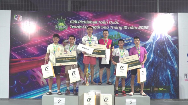 Nhiều dấu ấn đáng nhớ tại Giải Pickleball Toàn quốc - Cúp Ngôi Sao tháng 10/2025- Ảnh 3. Nhiều dấu ấn đáng nhớ tại Giải Pickleball Toàn quốc - Cúp Ngôi Sao tháng 10/2025- Ảnh 3.