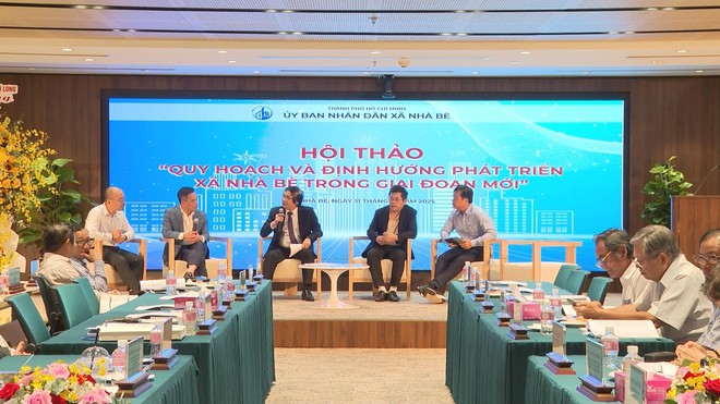 Xã Nhà Bè Hướng Tới Mô Hình “Đô Thị Xanh Bên Dòng Sông” - Ảnh 1.