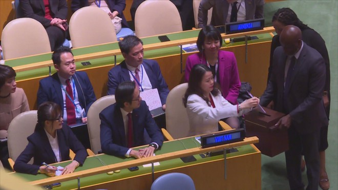 Việt Nam tái đắc cử vào Hội đồng Nhân quyền Liên Hợp Quốc: Khẳng định uy tín, vị thế của Việt Nam - Ảnh 1.