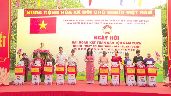 Xã Vĩnh Lộc: Sôi nổi Ngày hội Đại đoàn kết toàn dân tộc năm 2025 - Ảnh 3.