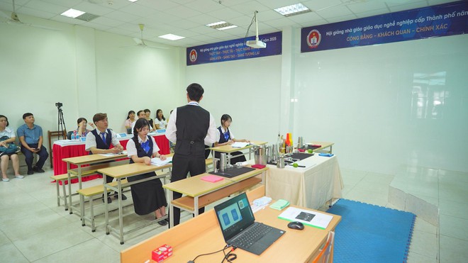Tổ chức Hội giảng Nhà giáo 2025 nâng cao chất lượng giáo dục nghề nghiệp- Ảnh 4.