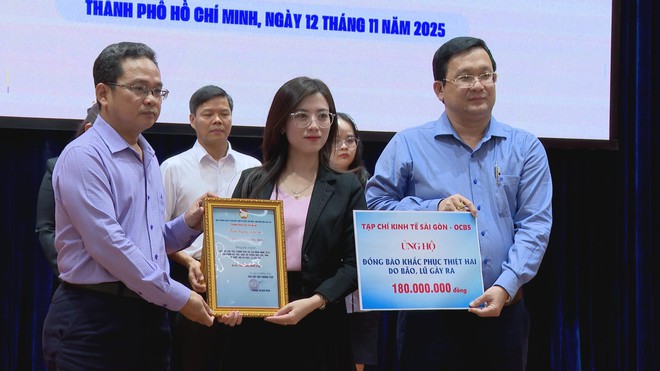 TP. Hồ Chí Minh: Hơn 224 tỉ đồng ủng hộ đồng bào bị thiệt hại do bão, lũ - Ảnh 2.