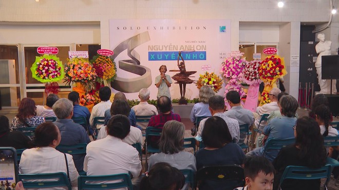 Nhà điêu khắc Nguyễn Anh On ra mắt triển lãm cá nhân đầu tiên với chủ đề "Xuyến Nhờ"- Ảnh 1.