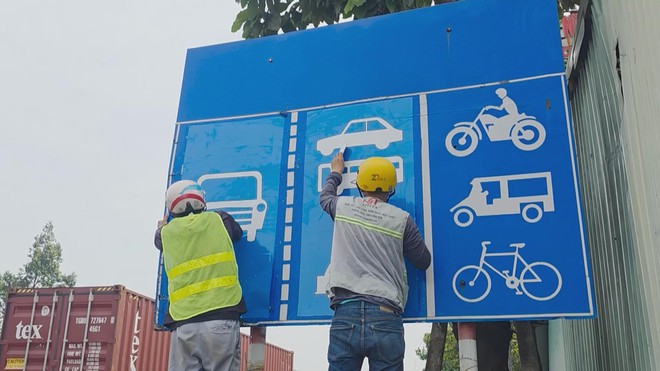 TP. Hồ Chí Minh điều chỉnh biển báo và phân làn trên tuyến đường Mỹ Phước - Tân Vạn- Ảnh 4.