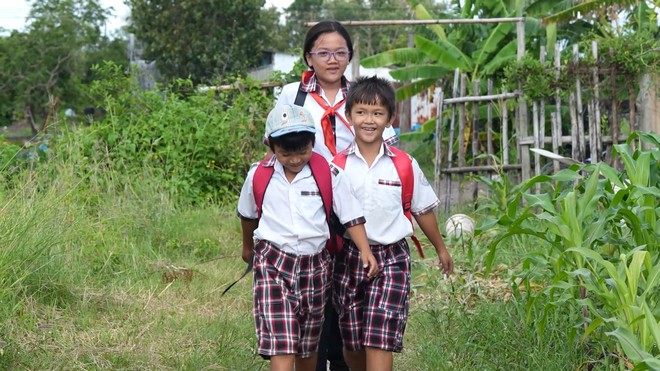 Kim Hân: Em không tủi thân, chỉ thương cha và bà - Mái ấm gia đình Việt - Ảnh 5.