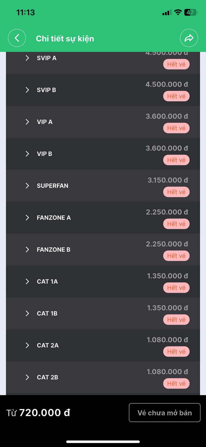 Concert Anh trai “Say hi” 2025 cháy vé Early Bird sau 1 giờ- Ảnh 3. Concert Anh trai “Say hi” 2025 cháy vé Early Bird sau 1 giờ- Ảnh 3.