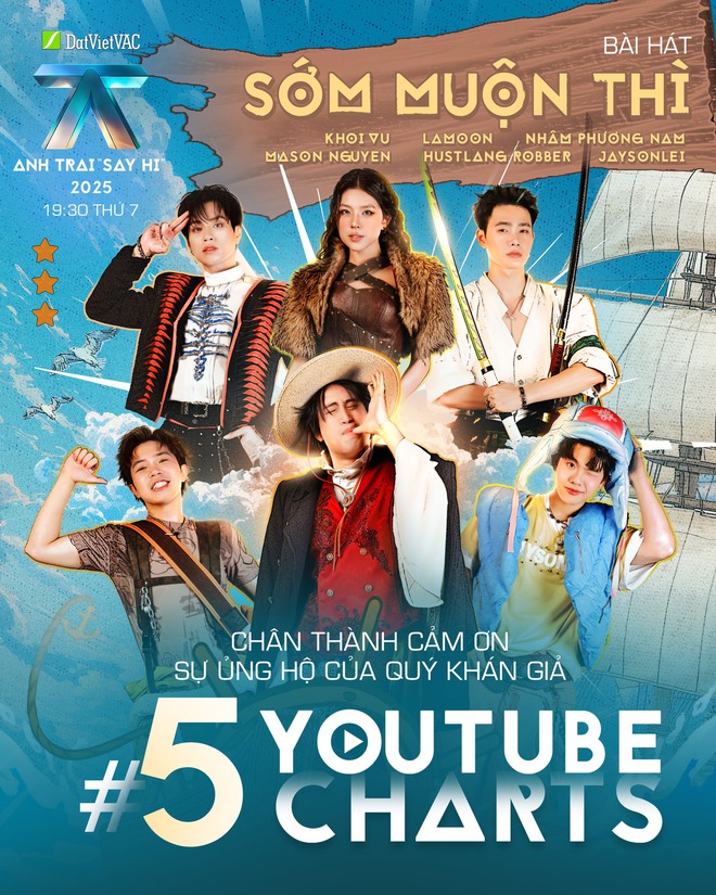 Loạt ca khúc "làm mua làm gió" từ tập 8 Anh trai "Say hi" 2025 - Ảnh 9.