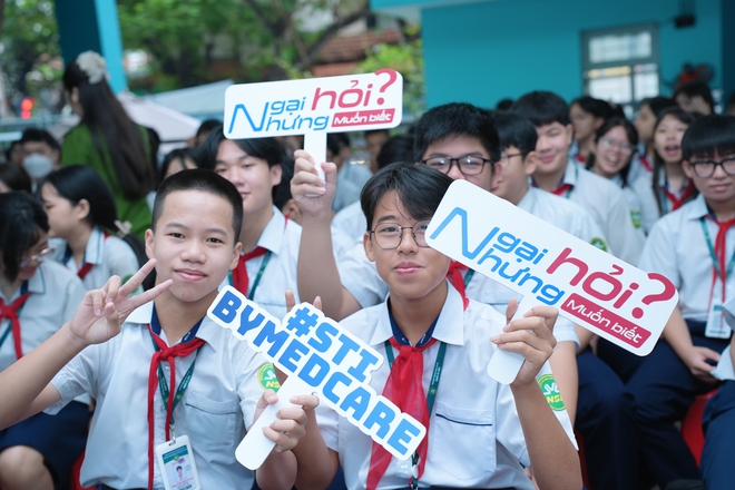 Học sinh khối lớp 9 tìm hiểu về kiến thức sức khỏe vị thành niên qua dự án “Ngại hỏi nhưng muốn biết” - Ảnh 1.