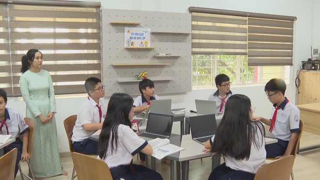 Cô giáo Thái Hậu và hành trình thắp sáng “lớp học thông minh” - Ảnh 1.