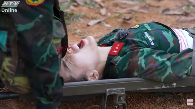 Sao nhập ngũ 2025 - Tập 15: thương binh Kỳ Duyên chưa kịp nằm viện đã bất ngờ “ăn xẻng” - Ảnh 1.