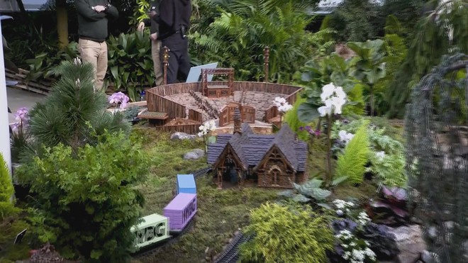 Mỹ: Triển lãm tàu hỏa lần thứ 34 ở Vườn Bách thảo New York - Ảnh 2.