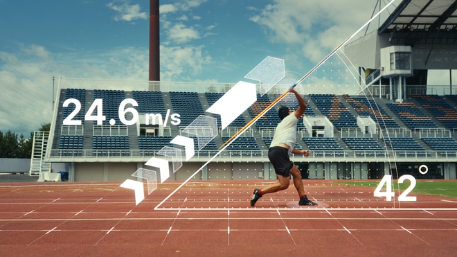 Công nghệ cảm biến mới ở môn ném lao - Ảnh 3.