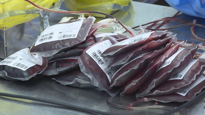 Đảm bảo lượng máu dự trữ cho công tác điều trị và cấp cứu dịp Tết Nguyên đán- Ảnh 1.