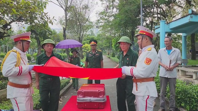 Hành trình về quê hương: Đón hài cốt Liệt sĩ Nguyễn Đình Thường sau gần 50 năm xa cách từ TP. Hồ Chí Minh - Ảnh 2.