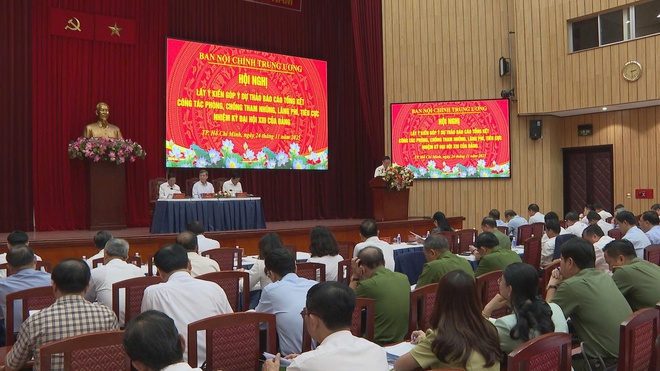 Ban Nội chính Trung ương lấy ý kiến các tỉnh phía Nam về dự thảo báo cáo phòng, chống tham nhũng - Ảnh 3.